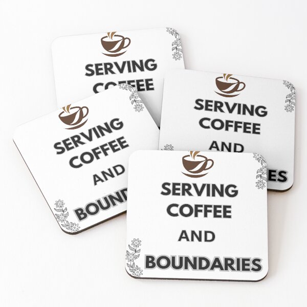 Item preview, Serving coffee professionally with respectful boundaries . designed and sold by FABTEES4U.