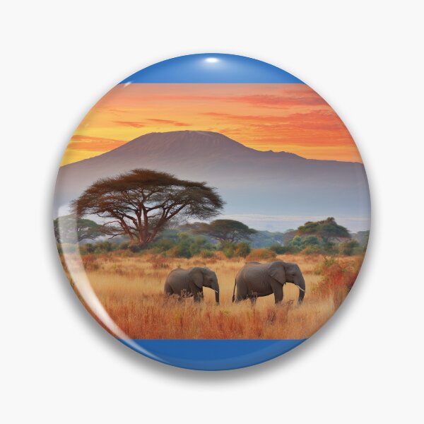 Item preview, World Elephant Day Amboseli National Park in Kenya designed and sold by ACuriousshoppe.