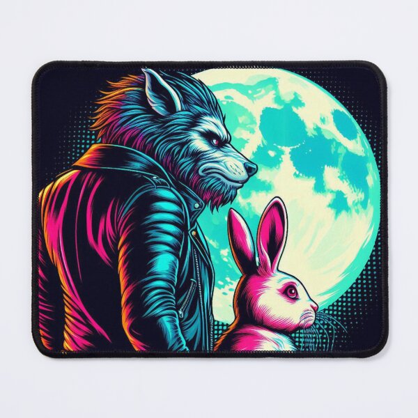 Item preview, Wolf man and bunn designed and sold by Dogandesighn.
