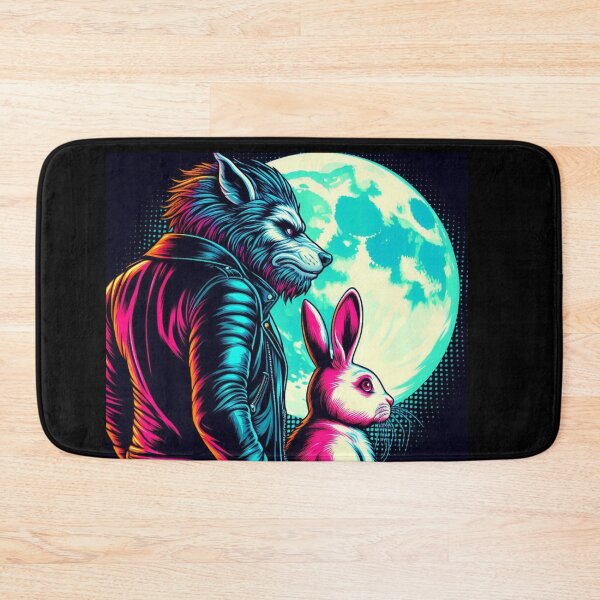 Item preview, Wolf man and  bunn  designed and sold by Dogandesighn.