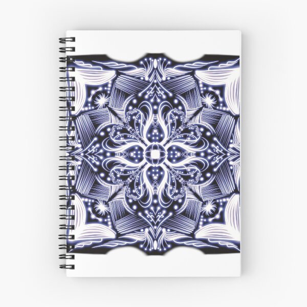 Item preview, Glowing Purple Mandala Geometry by artist interval43 designed and sold by interval:43.
