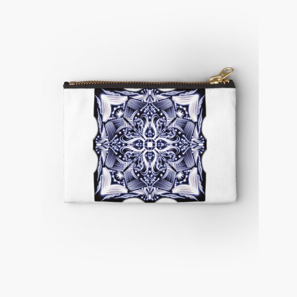 Item preview, Glowing Purple Mandala Geometry by artist interval43 designed and sold by interval:43.