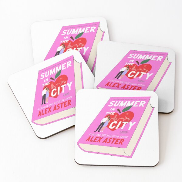 Item preview, Summer in the City Alex Aster Book Sticker designed and sold by baranskini.
