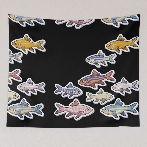 Item preview, Zebrafish - cute fish lover designed and sold by DamioPolArt.