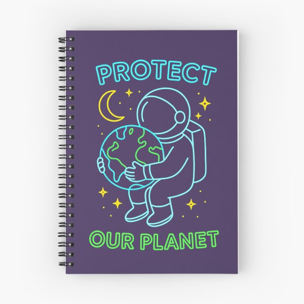 Item preview, Protect Our Planet – Neon Astronaut Design designed and sold by PastimeMastery.
