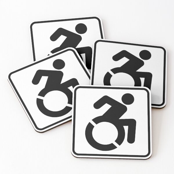 Item preview, Handicapped Accessible Olympiad Wheelchair Sign  designed and sold by Popular-Gifts.