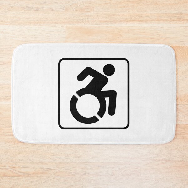Item preview, Handicapped Accessible Olympiad Wheelchair Sign  designed and sold by Popular-Gifts.