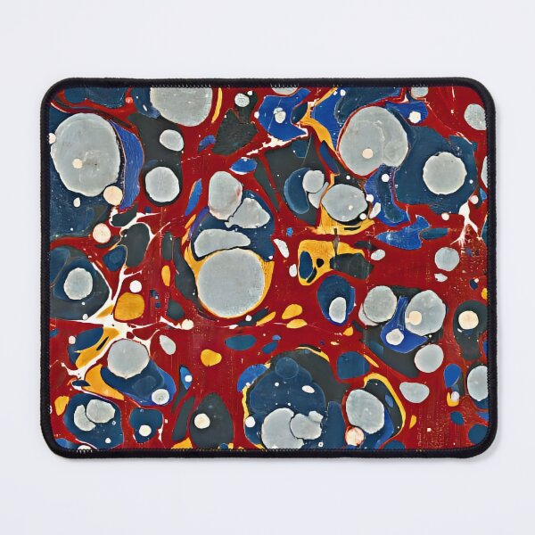 Item preview, Vintage Marbled Decorative Paper: Traditional Bookbinding Endpaper Design designed and sold by PinUpPizzazz.