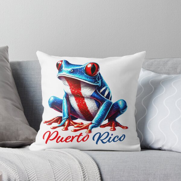 Item preview, Puerto Rico Coqui Frog with Flag Colors Design Gifts designed and sold by Maniutek.