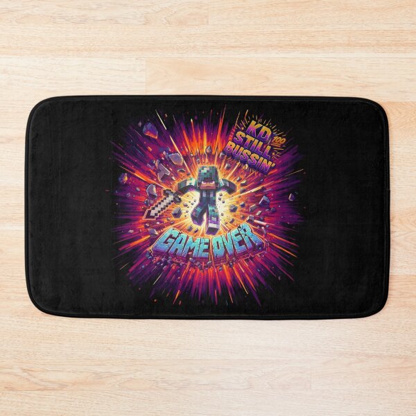 Item preview, Game Over – KD Still Bussin’ Pixel Warrior Gamer T-Shirt designed and sold by Closeddog.