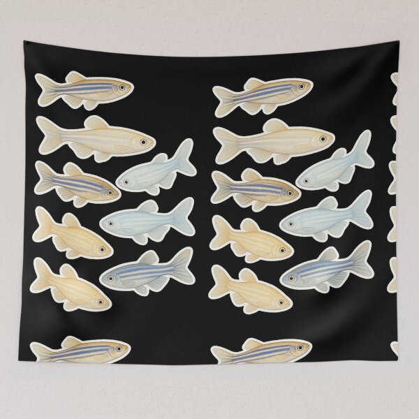 Item preview, Zebrafish - Cute danio fish designed and sold by DamioPolArt.