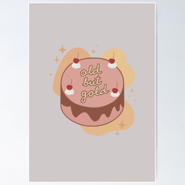 Item preview, Old But Gold Cake designed and sold by kokorotheshop.
