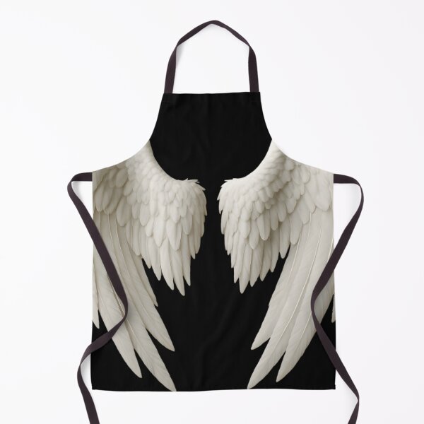 Item preview, White angel wings created with detailed feather textures for artistic and symbolic representation designed and sold by Ai-Cases-Store.