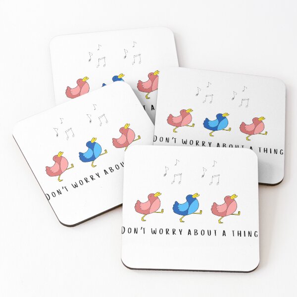 Item preview, Three singing birds-Don't Worry about a thing designed and sold by BlesstB.