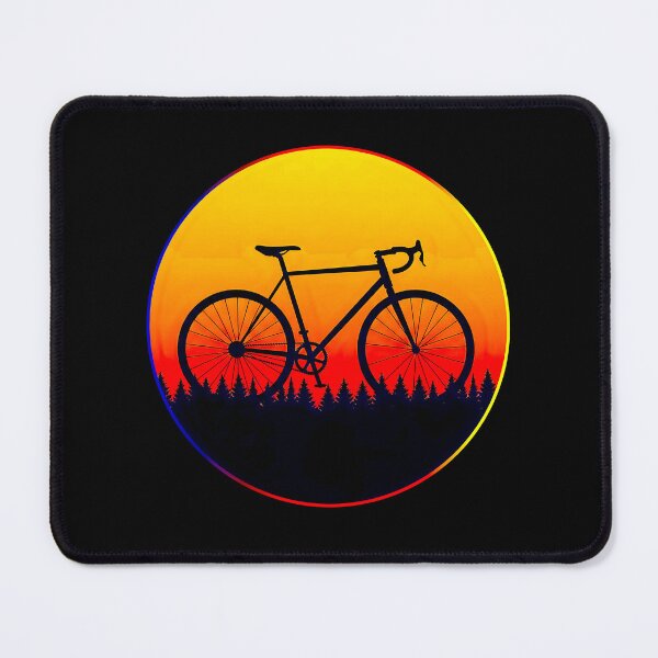 Item preview, Bicycle Silhouette at Sunset in the Forest designed and sold by All-Shopping.