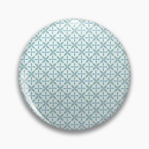 Item preview, Japanese Pattern Cross Flower 3 – Symbol of Good Luck and Long Life designed and sold by ideakokodesign.