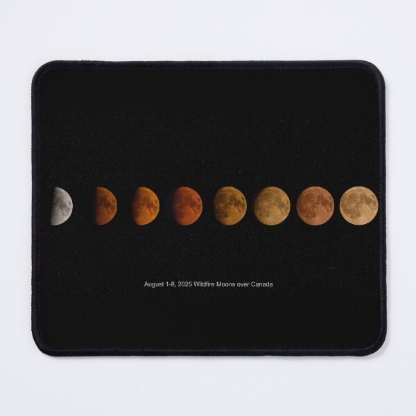 Item preview, Wildfire Moons over Canada composite designed and sold by James Cumming.