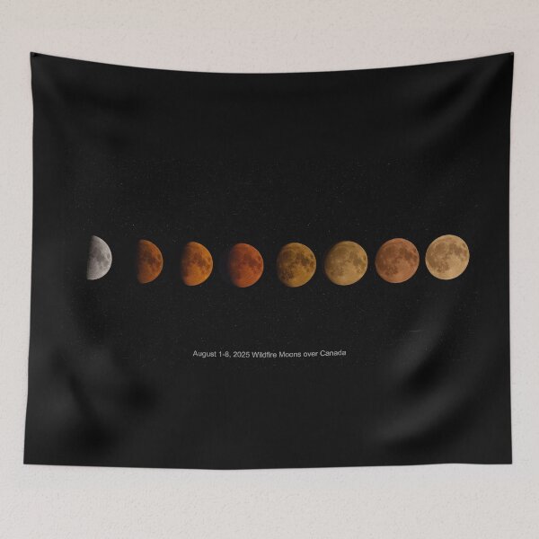 Item preview, Wildfire Moons over Canada composite designed and sold by James Cumming.