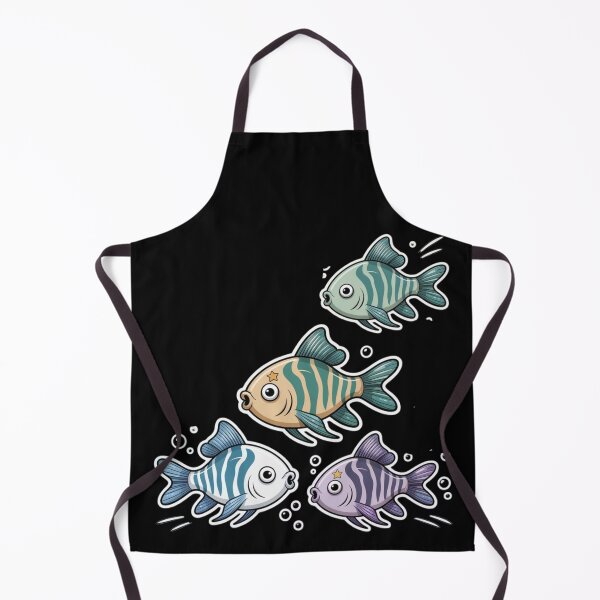 Item preview, Zebrafish - cute ocean fish designed and sold by DamioPolArt.