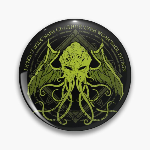 Item preview, Cthulhu - Lovecraft - Distressed chant design v2 designed and sold by zachholmbergart.