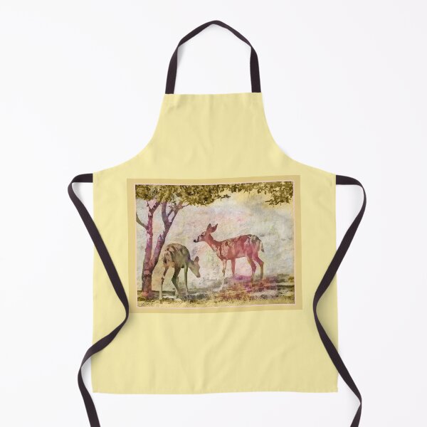 Item preview, Two Deer in Apple Orchard designed and sold by CarolM.