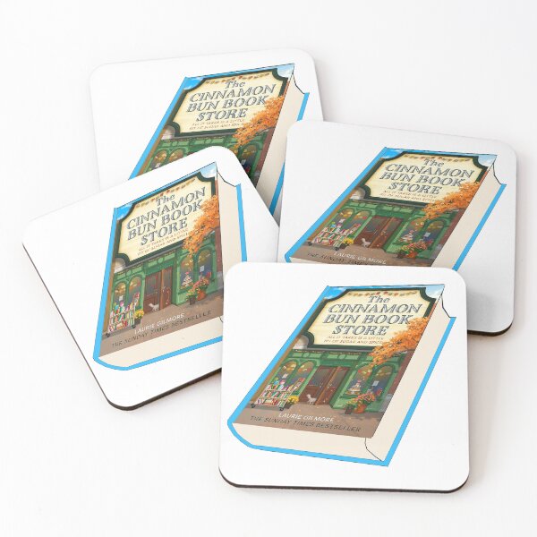 Item preview, The Cinnamon Bun Book Store Laurie Gilmore Book Sticker designed and sold by baranskini.
