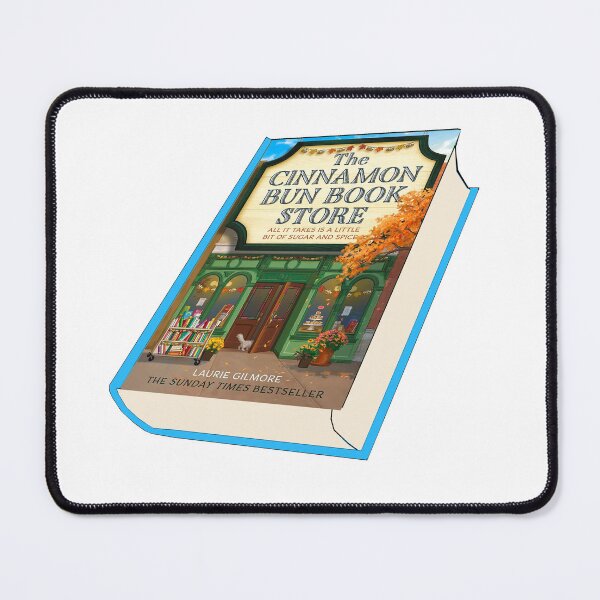Item preview, The Cinnamon Bun Book Store Laurie Gilmore Book Sticker designed and sold by baranskini.