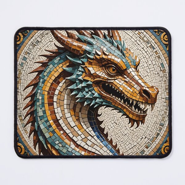 Item preview, Mosaic Dragon designed and sold by ChanceTwoArt.
