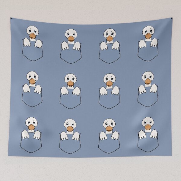Item preview, Cute Duck in the Pocket designed and sold by HugSomeNettles.