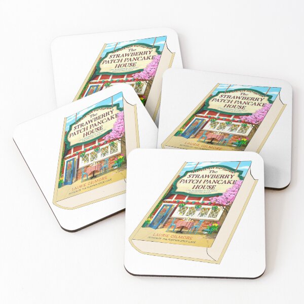 Item preview, The Strawberry Patch Pancake House Laurie Gilmore Book Sticker designed and sold by baranskini.