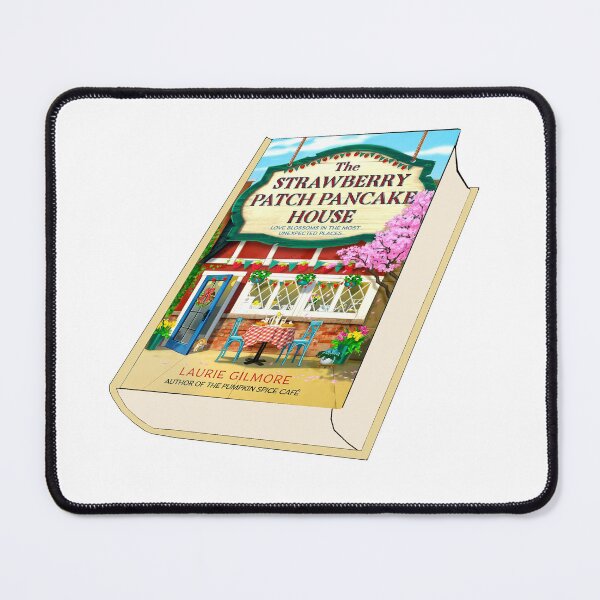 Item preview, The Strawberry Patch Pancake House Laurie Gilmore Book Sticker designed and sold by baranskini.