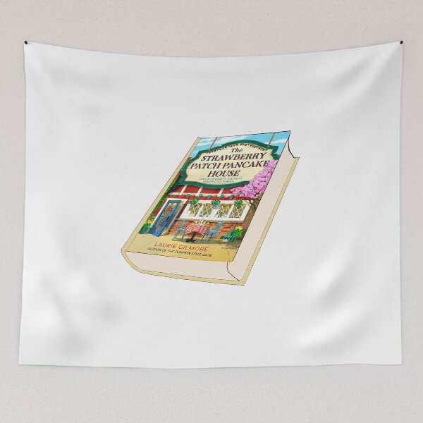 Item preview, The Strawberry Patch Pancake House Laurie Gilmore Book Sticker designed and sold by baranskini.