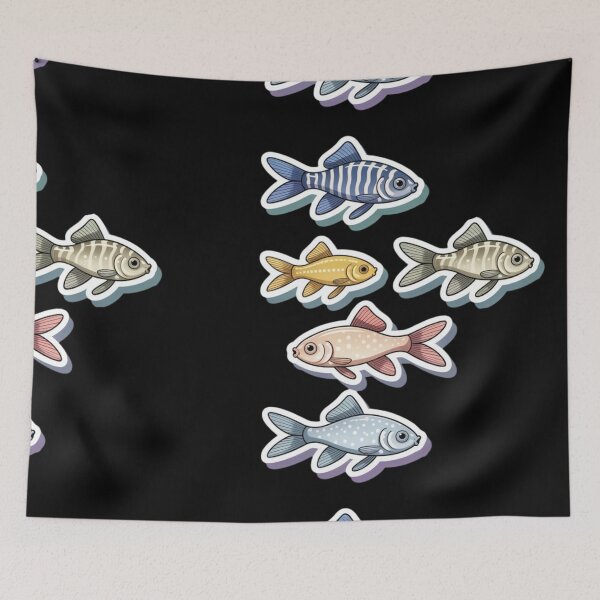 Item preview, Zebrafish - cute sea fish designed and sold by DamioPolArt.