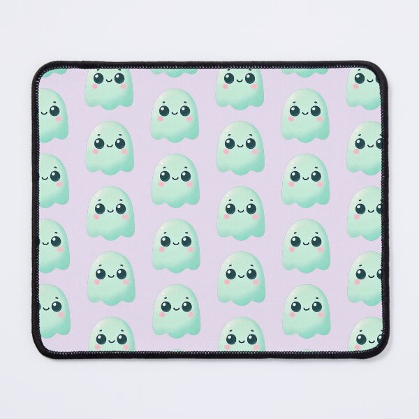 Item preview, Kawaii mint ghost  designed and sold by FatBirdie.