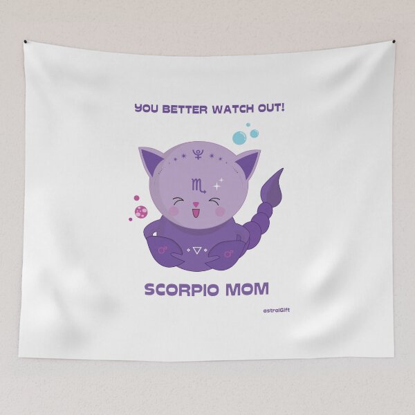 Item preview, Watch out! Scorpio Mom designed and sold by astralGift.