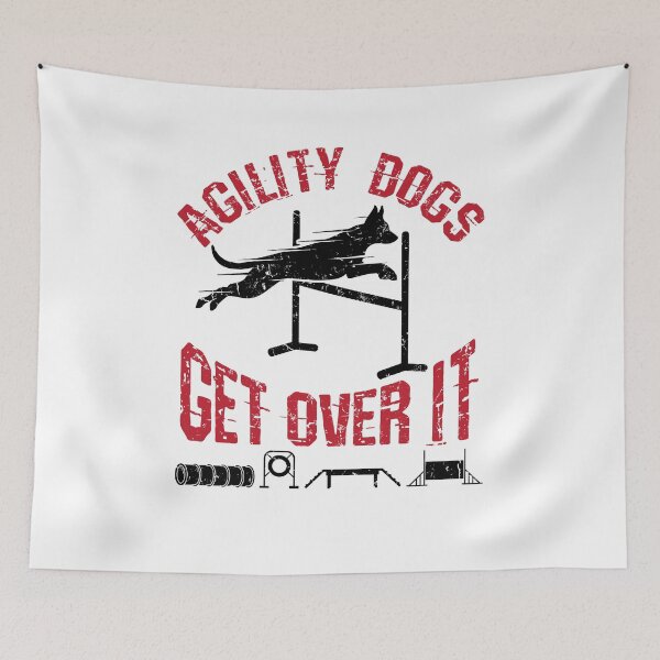 Item preview, Agility Dogs Get Over It designed and sold by jaygo.