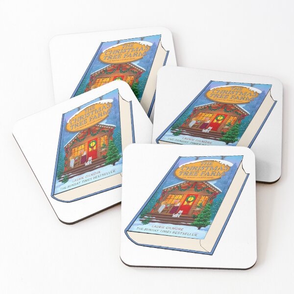 Item preview, The Christmas Tree Farm Laurie Gilmore Book Sticker designed and sold by baranskini.
