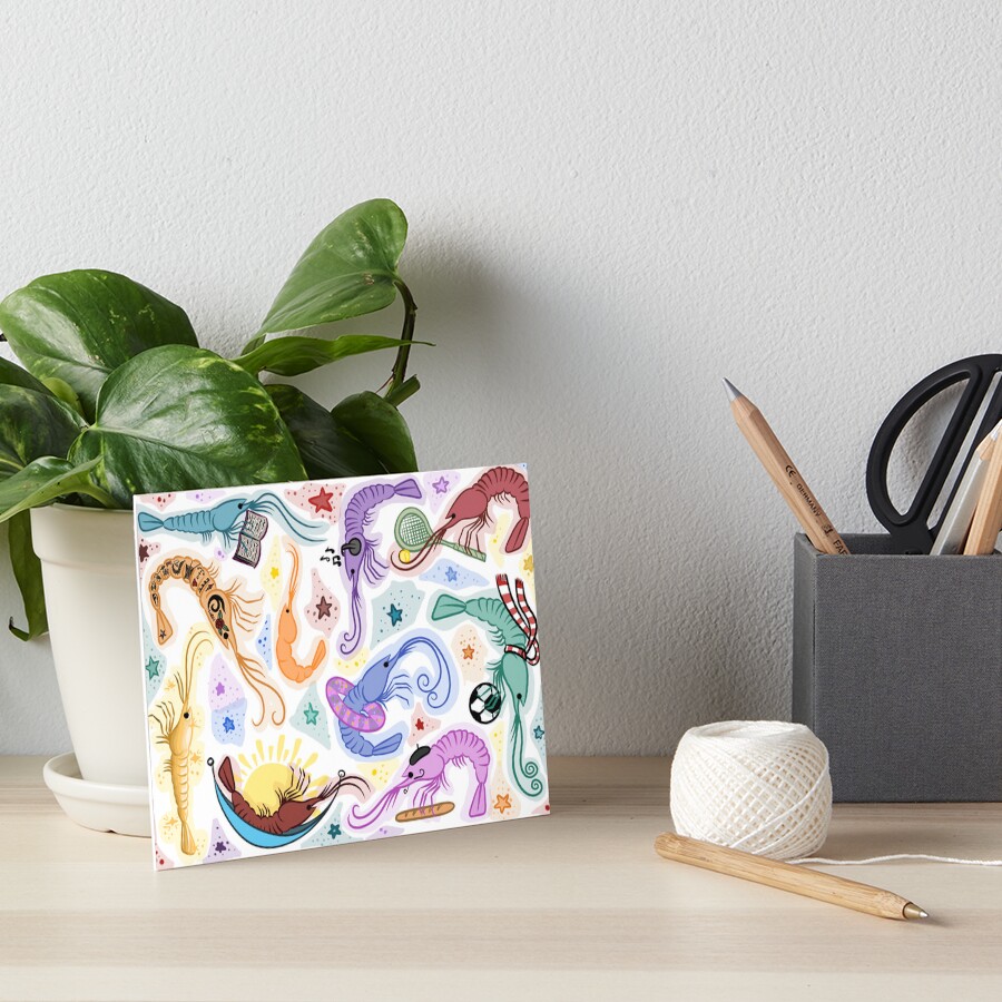 Item preview, Art Board Print designed and sold by Rakuuuni.