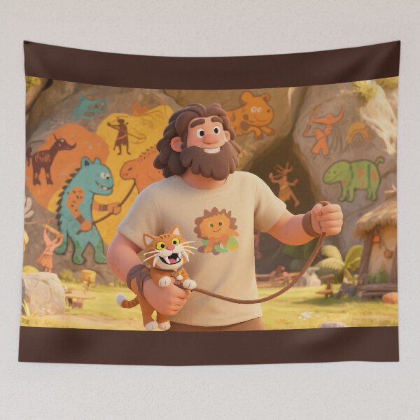 Item preview, Stone Age Animal Companion designed and sold by Uglyandcute.