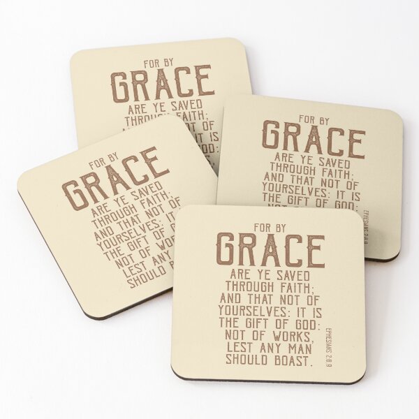 Item preview, For by Grace are ye Saved Through Faith, Ephesians 2:8 designed and sold by Angela Dow.