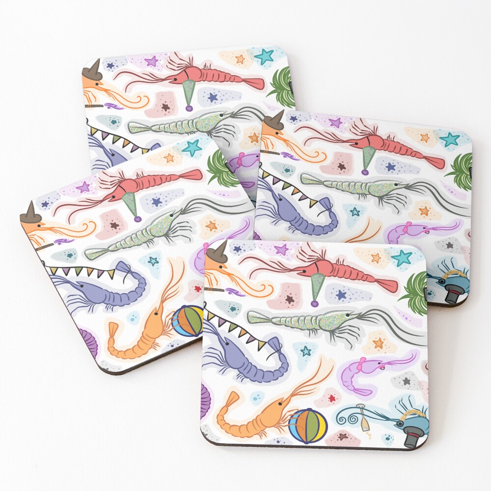 Item preview, Coasters (Set of 4) designed and sold by Rakuuuni.