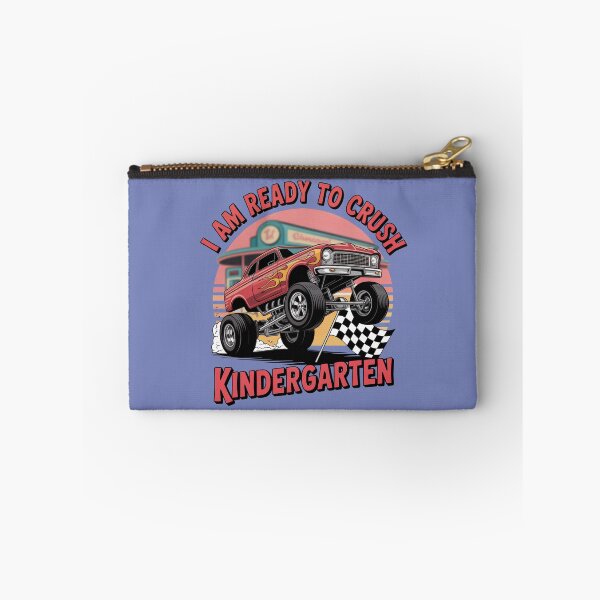 Item preview, I'm ready to CRUSH the Kindergarten Back to School Hot Rod Monstertruck  designed and sold by Sza1a.
