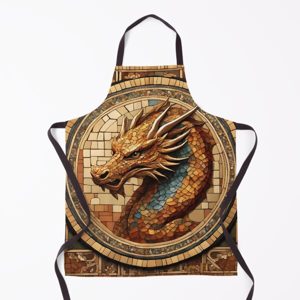 Item preview, Mosaic Dragon designed and sold by ChanceTwoArt.