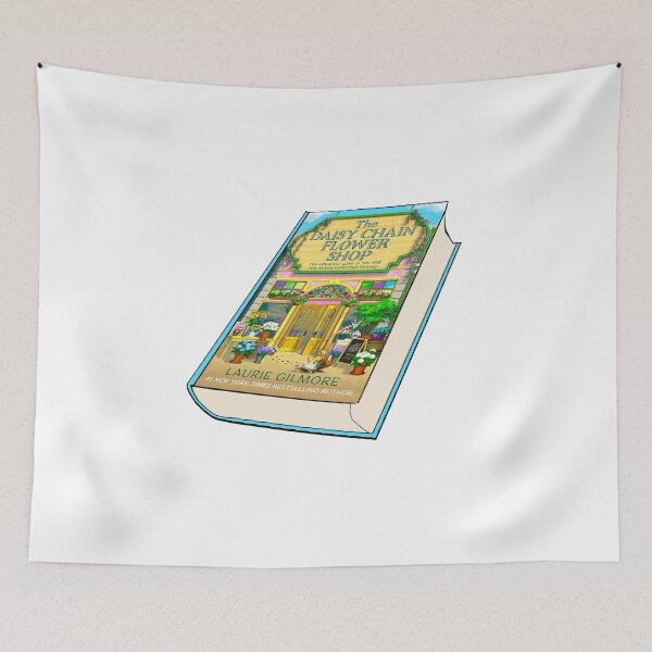 Item preview, The Daisy Chain Flower Shop Laurie Gilmore Book Sticker designed and sold by baranskini.