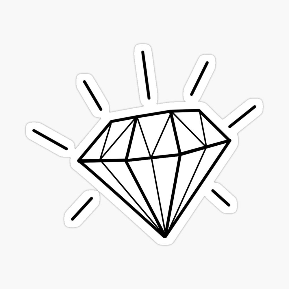 Cool Diamond Tattoo – Tattoo for a week
