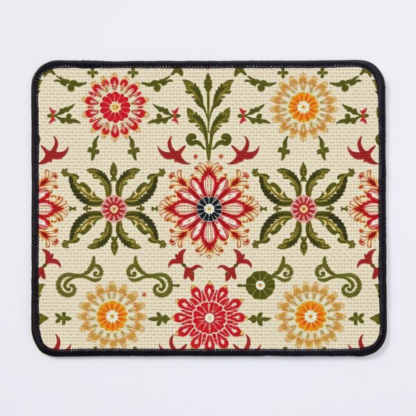 Item preview, Intricate Floral Scrollwork Embroidery Pattern & ethnic Slavic traditional decor designed and sold by TheGaliyaStudio.