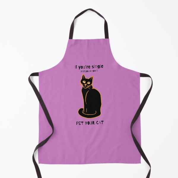 Item preview, If you're single and you know it pet your cat designed and sold by alczar.