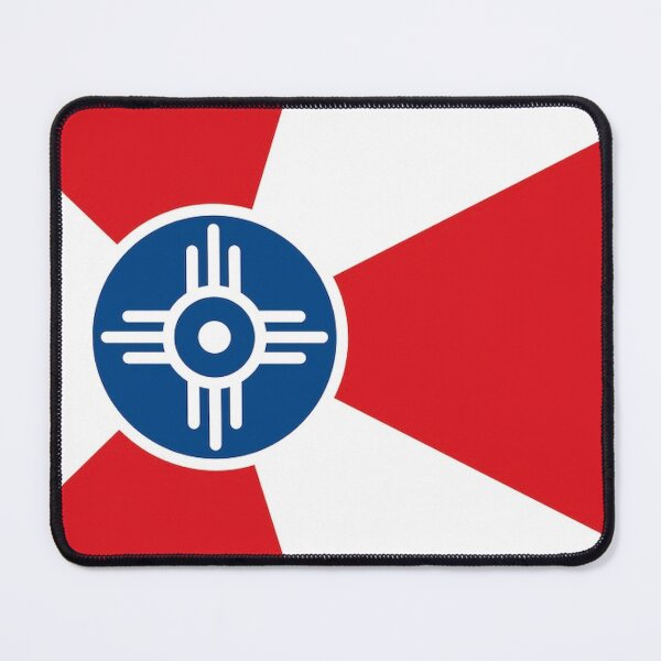 Item preview, The Wichita Flag designed and sold by TheBearAndCrow.