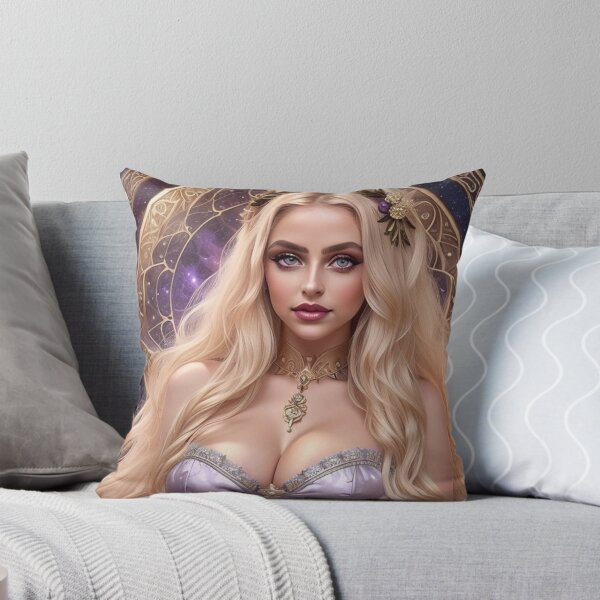 Item preview, Pisces Moon Goddess – Zodiac Water Sign Celestial Art designed and sold by MissSaylor.
