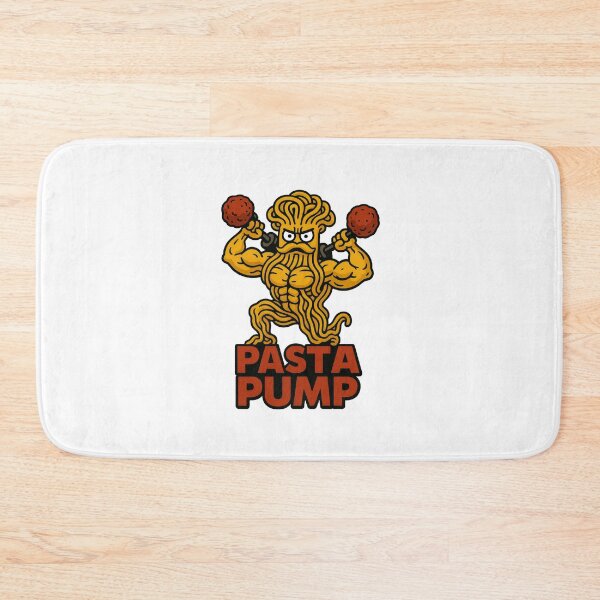 Item preview, Pasta Pump – Buff Spaghetti Funny Gym Food Lifting Artwork designed and sold by Enea Kelo.